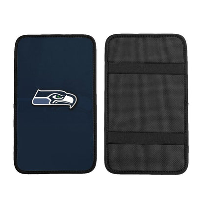 Seattle Seahawks Printed car armrest box pad elbow protection pad