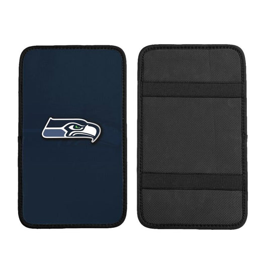 Seattle Seahawks Printed car armrest box pad elbow protection pad