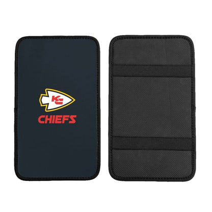 Kansas City Chiefs1 Printed car armrest box pad anti-abrasion pad