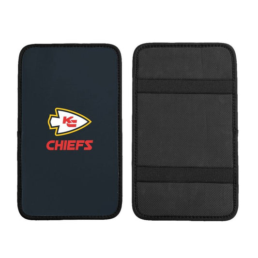 Kansas City Chiefs1 Printed car armrest box pad anti-abrasion pad