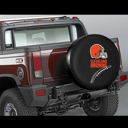 Cleveland Browns 2 Printing tire protection cover car sun protection tire protection covers