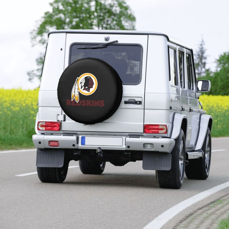 Washington Redskins Car tire protection cover spare tire waterproof and dustproof cover