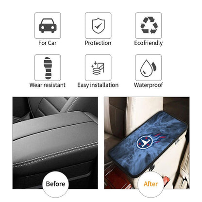 Tennessee Titans1 Printed car center armrest box pad anti slip pad