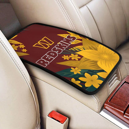 Washington Redskins Car armrest box protective cover car center console armrest pad