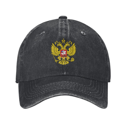 Russian Coat Of Arms Printed unisex baseball cap adjustable cap outdoor sun hats trucker hat