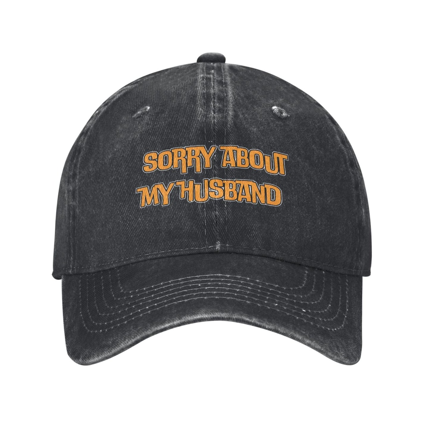Sorry Albout My Husband Printed unisex baseball cap adjustable cap outdoor sun hats trucker hat