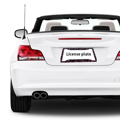 New England Patriots Print Car license plate frame four hole license plate holder (one pair)