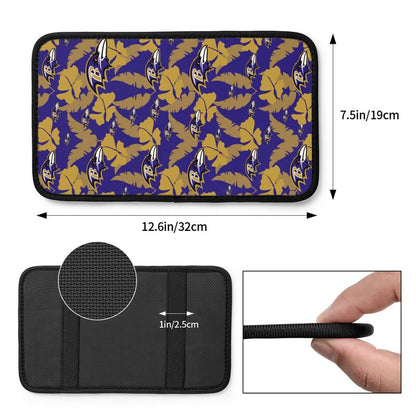 Baltimore Ravens printing Center console armrest pad car armrest protective cover car