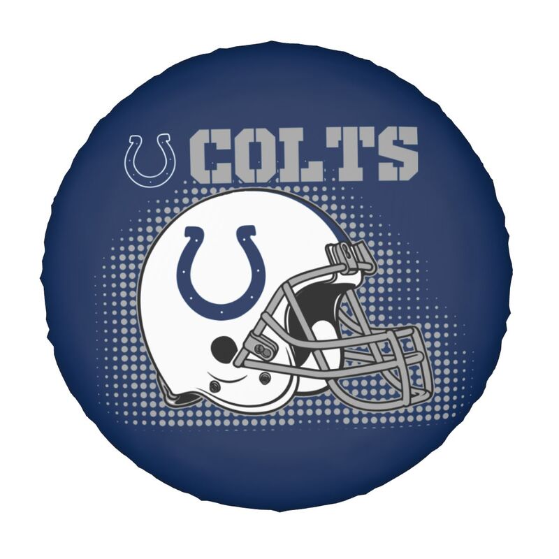 Indianapolis Colts Printed tire protection cover car sun protection tire protection cover