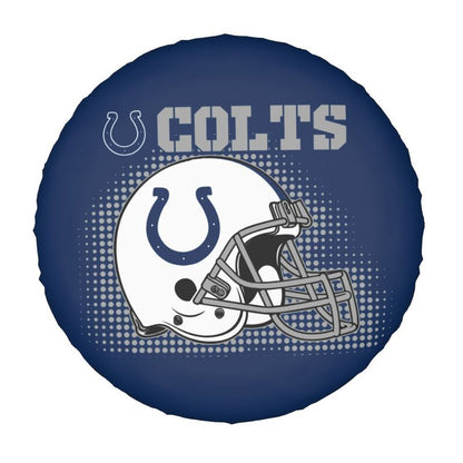 Indianapolis Colts Printed tire protection cover car sun protection tire protection cover