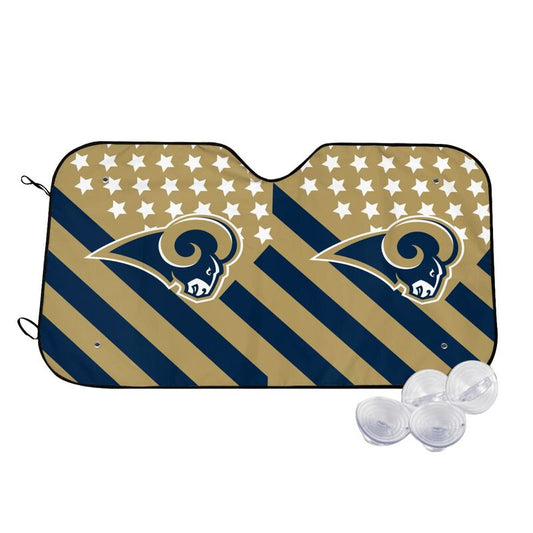 Los Angeles Rams 2 Print Car windshield sunshades suitable for front Car windshield sunshades