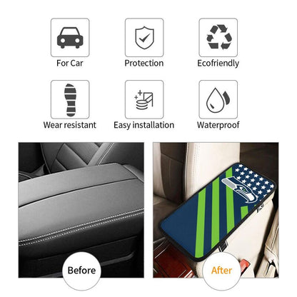 Seattle Seahawks Protective pad for armrest box of printing vehicle
