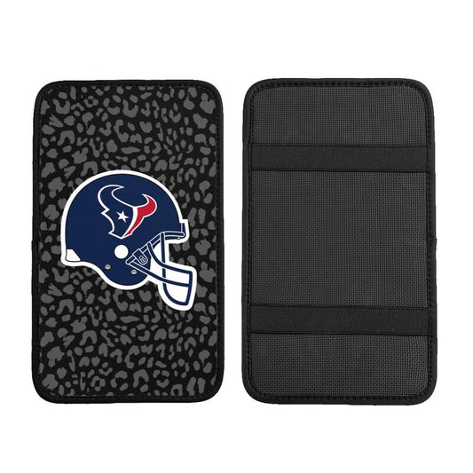 Houston Texans print Car handrail box cushion Personalized car armrest cover