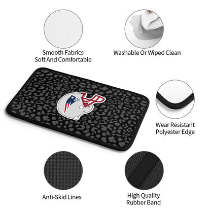 New England Patriots 2 printed Car handrail box cushion Personalized car armrest cover