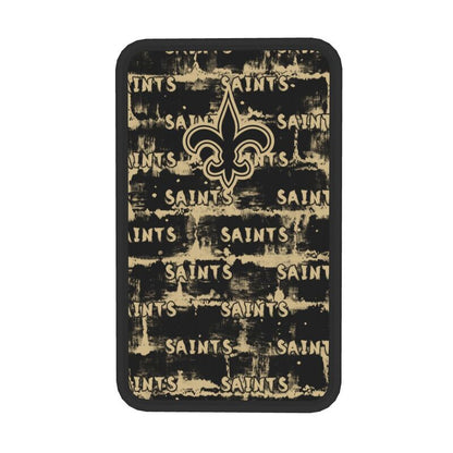New Orleans Saints print Car armrest box protective cover car center console armrest pad