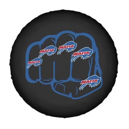 Buffalo Bills Print tire protection cover car spare tire dust protection covers