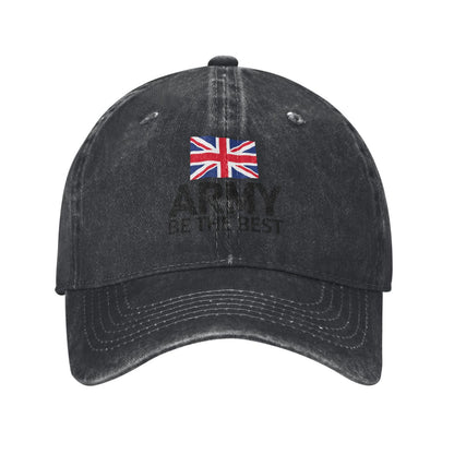 ARMY BE THE BEST Printed unisex baseball cap adjustable cap outdoor trucker hat veterans Gifts