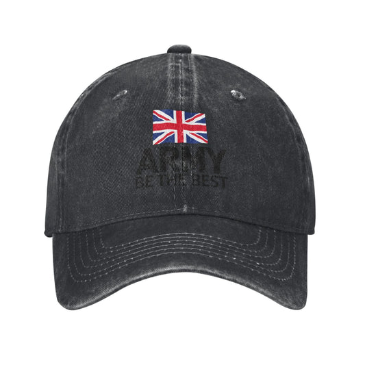 ARMY BE THE BEST Printed unisex baseball cap adjustable cap outdoor trucker hat veterans Gifts