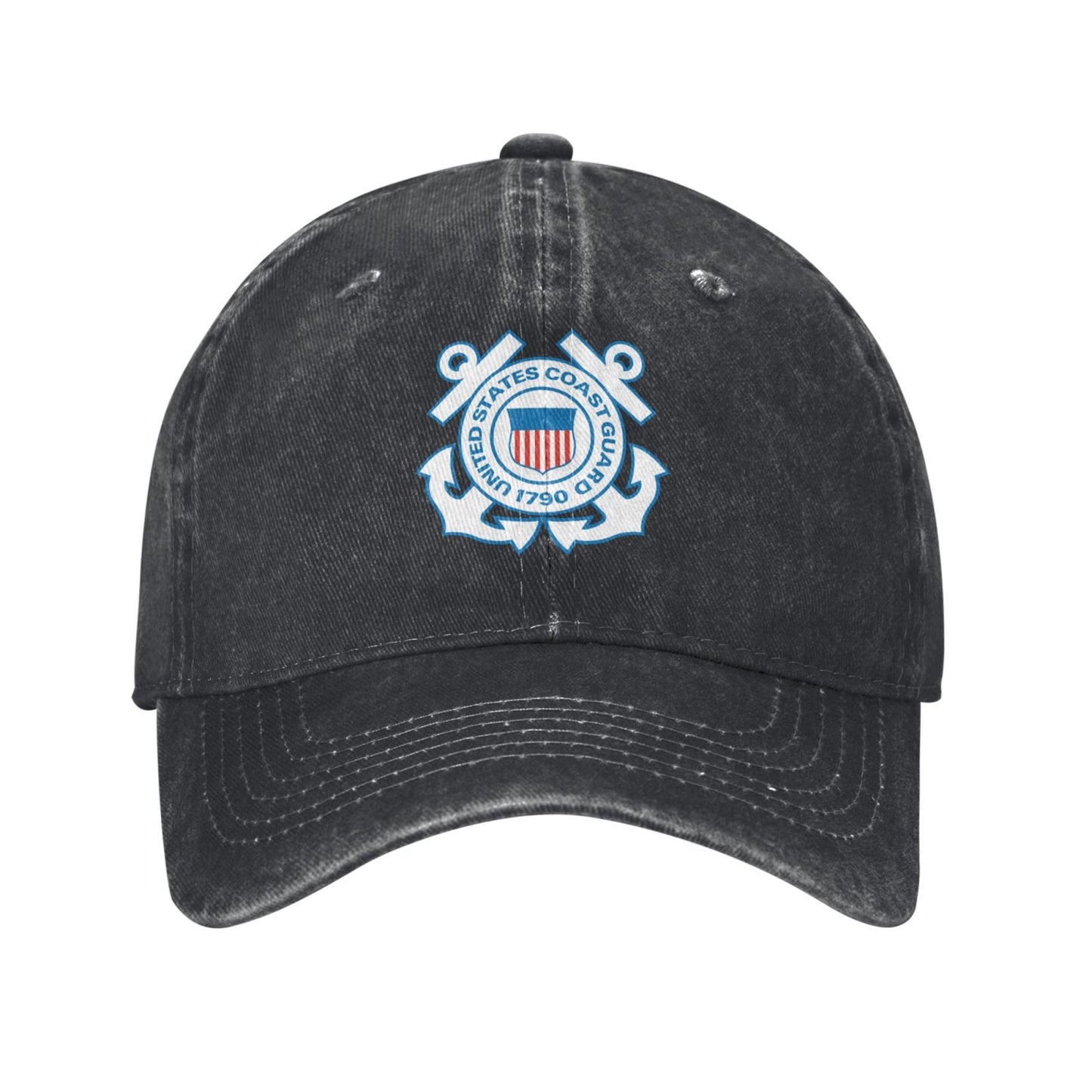 U.S. Coast Guard Emblem Printed unisex baseball cap outdoor hats adjustable cap trucker gift hat