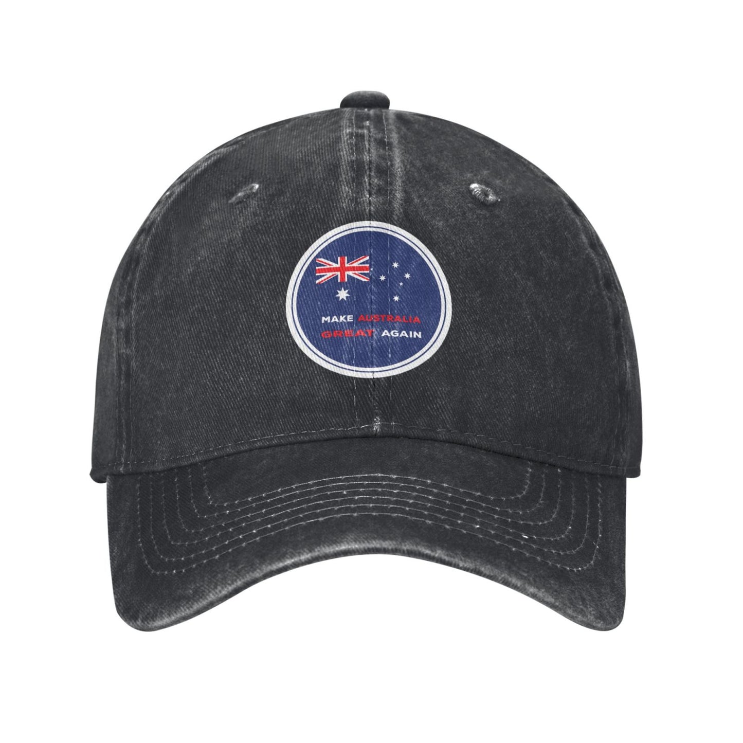 MAGA Make Australia Great Again Sticker Printed unisex baseball cap adjustable cap outdoor sun hats trucker hat
