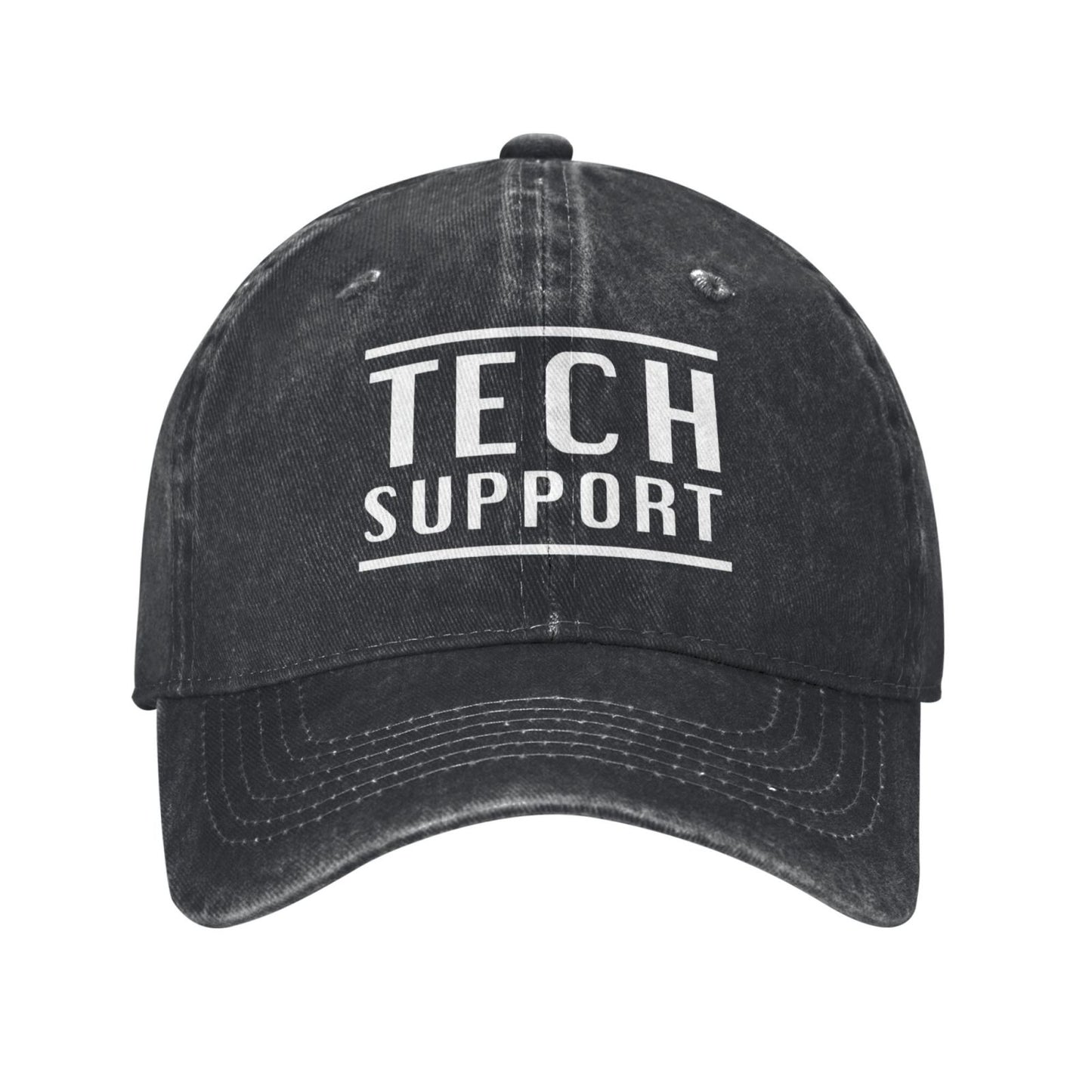 Tech Support Cowboy Printed unisex baseball cap adjustable cap outdoor sun hats trucker hat
