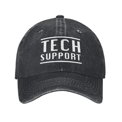 Tech Support Cowboy Printed unisex baseball cap adjustable cap outdoor sun hats trucker hat