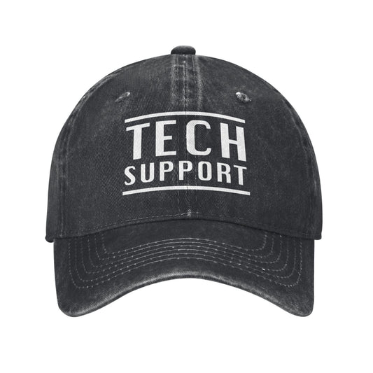 Tech Support Cowboy Printed unisex baseball cap adjustable cap outdoor sun hats trucker hat