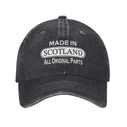 Made In Scotland Printed unisex baseball cap adjustable cap outdoor trucker hat veterans Gifts