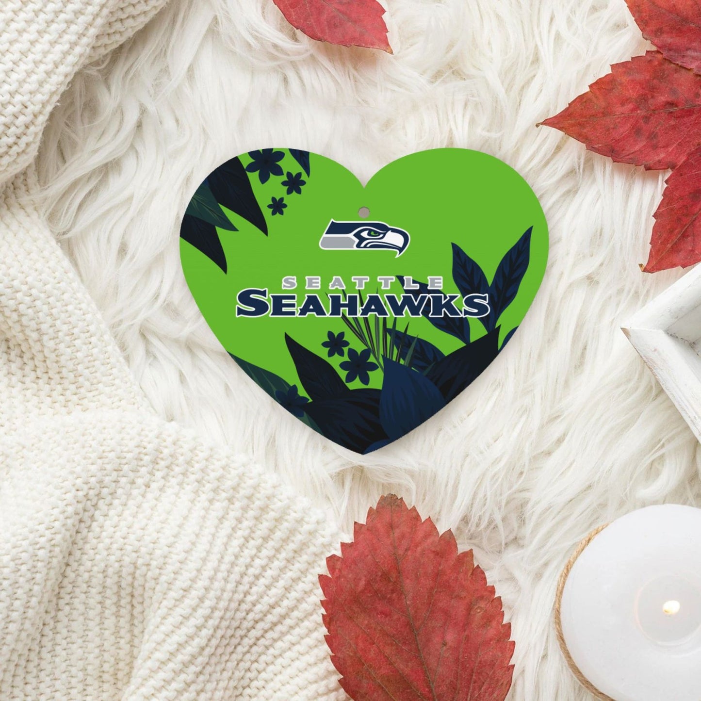 4pcs- Seattle Seahawks car aromatherapy tablets Car Air Fresheners Cards Set