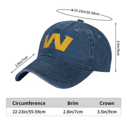 WAS Printed unisex baseball cap outdoor hats adjustable cap trucker gift hat