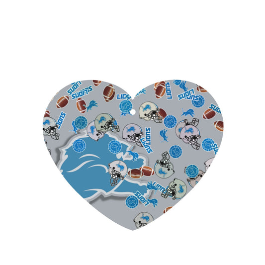 4-pcs Detroit Lions Car Air Fresheners Cards Set car aromatherapy tablets