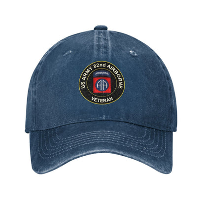82ndairborne Printed unisex baseball cap adjustable cap outdoor sunshade trucker hat
