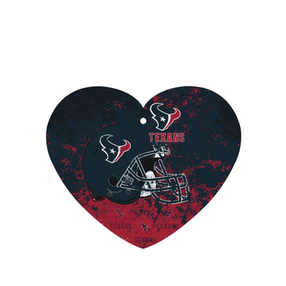 4-pcs Houston Texans Car Air Fresheners Cards Set car aromatherapy tablets