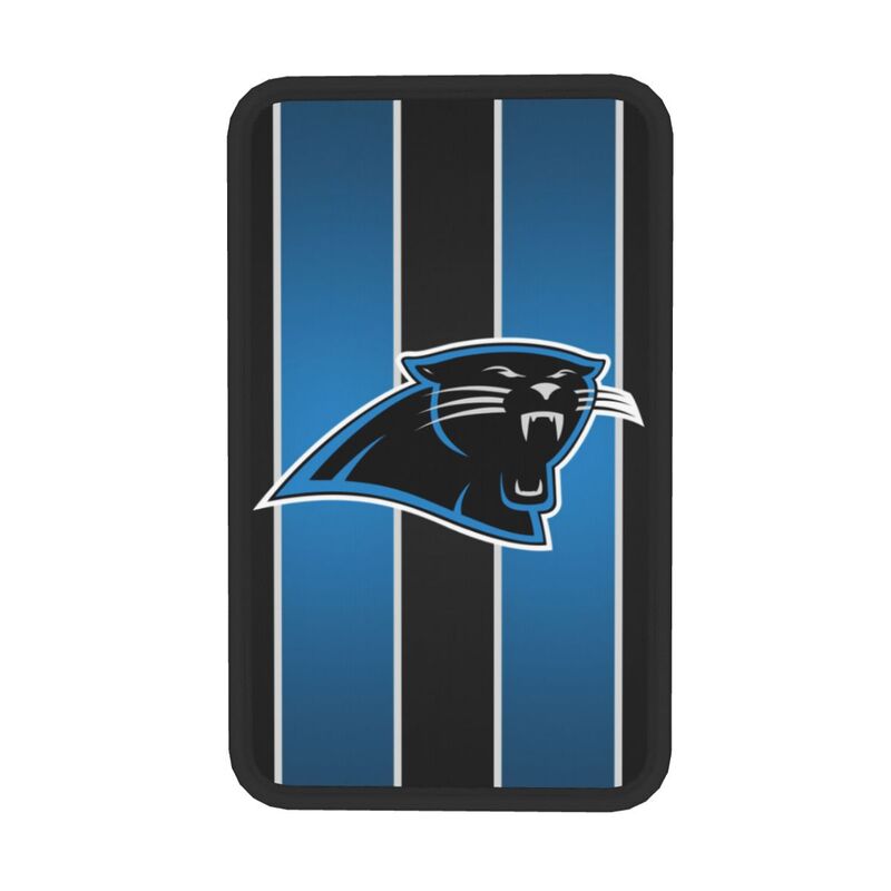 Carolina Panthers Printed car center armrest box pad anti slip pad