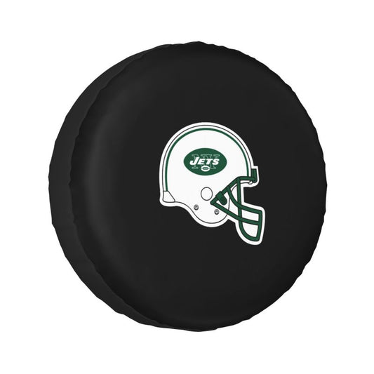 New York Jets 3 Car tire protective cover waterproof and dustproof tire cover