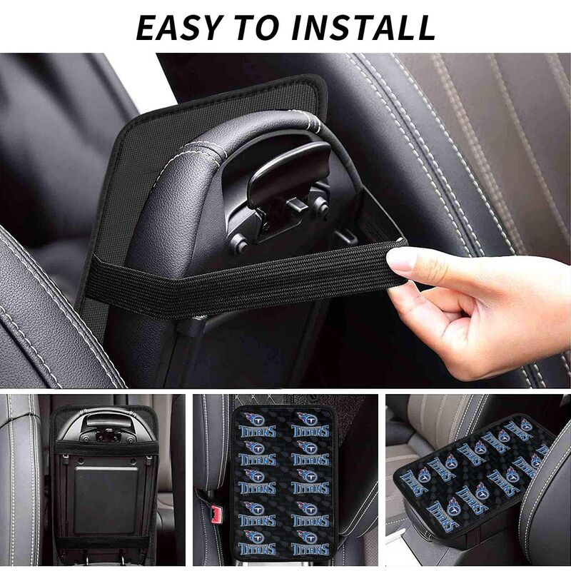 Tennessee Titans Protective pad for armrest box of printing vehicle