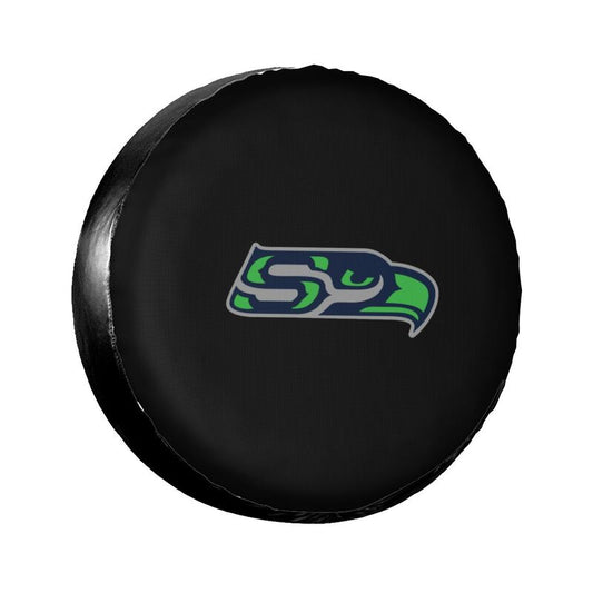 Seattle Seahawks 4 Printing tire protection cover car sun protection tire protection covers