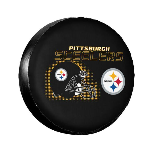 Pittsburgh Steelers Print car tire protection cover car spare tire dust protection covers