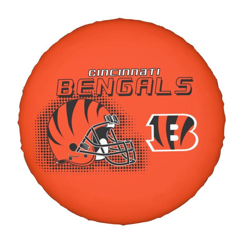Cincinnati Bengals Print car tire protection cover car spare tire dust protection covers
