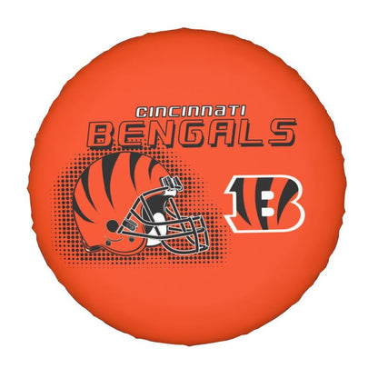 Cincinnati Bengals Print car tire protection cover car spare tire dust protection covers