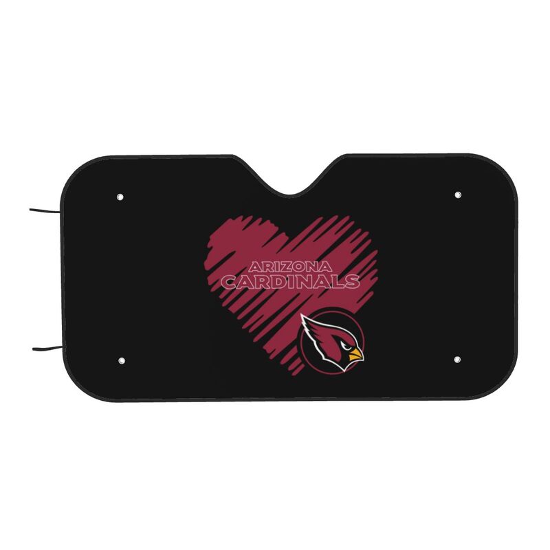 Arizona Cardinals Printing is suitable car front windshield sunshades Car windshield sunshades