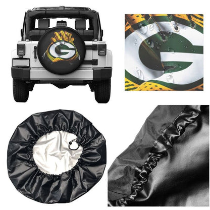 Green Bay Packers 8 Tyre protective cover car dustproof sunscreen tyre protective cover