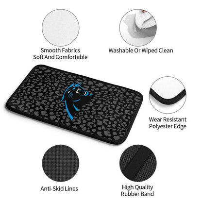 Carolina Panthers print Car handrail box cushion Personalized car armrest cover