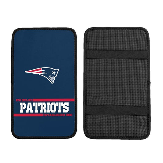 New England Patriots Printed car armrest box pad Protective pad
