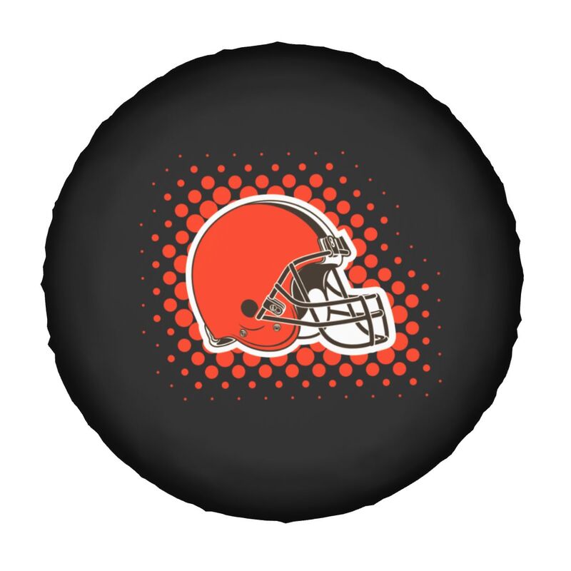 Cleveland Browns Printing tire protection cover car sun protection tire protection cover