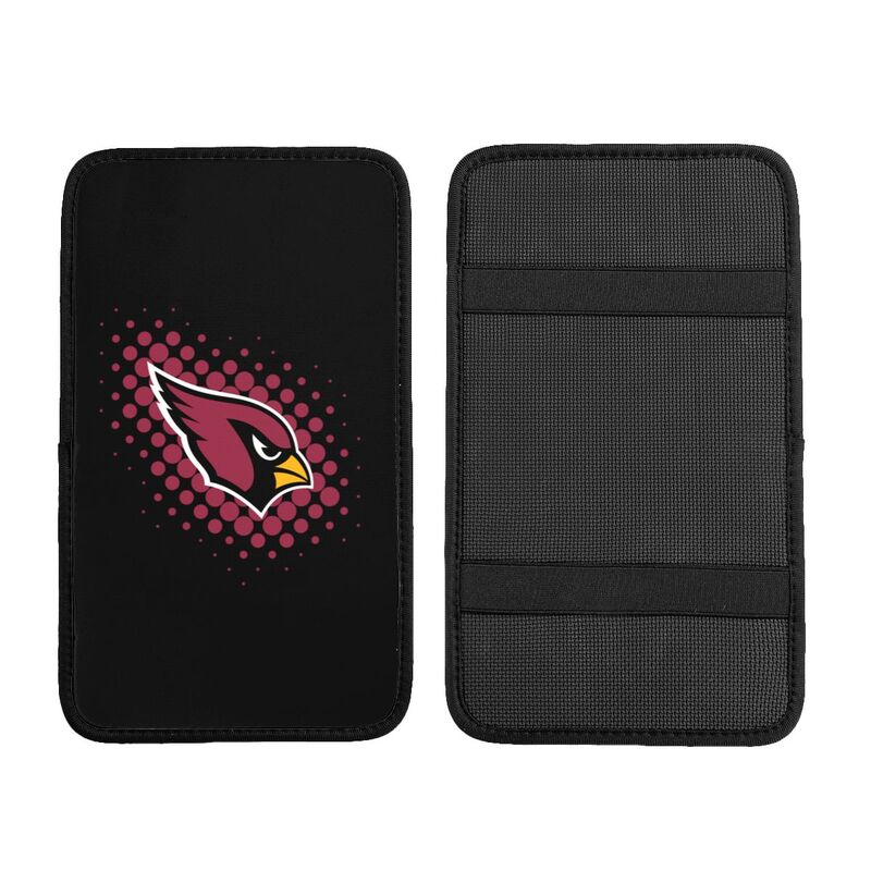 Arizona Cardinals Printed car armrest box cushion armrest protective cover