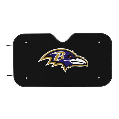 Baltimore Ravens Printed car windshield sunshade (multi size)  front windshield sunshade