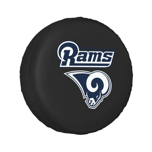 Los Angeles Rams Car tire protection cover spare tire waterproof and dustproof cover