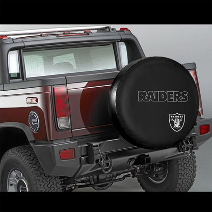 Las Vegas Raiders Printed car spare tire dust protection cover tire protection cover