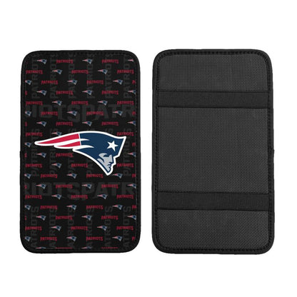 New England Patriots printed Car handrail cushion Personalized car armrest cover
